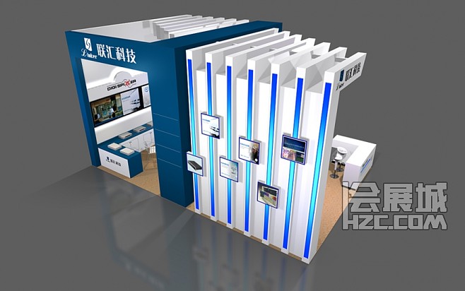 联汇科技展台 以创新设计引领专业展览服务新体验